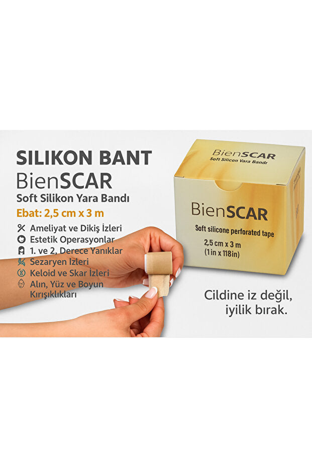 Yara İzi Azaltıcı Silikon Bant