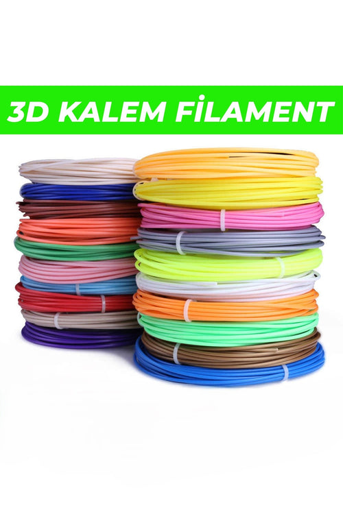Yedek Filament 100 Metre (karışık renk)