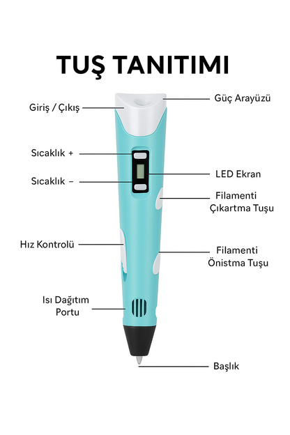3D Yazıcı Kalem